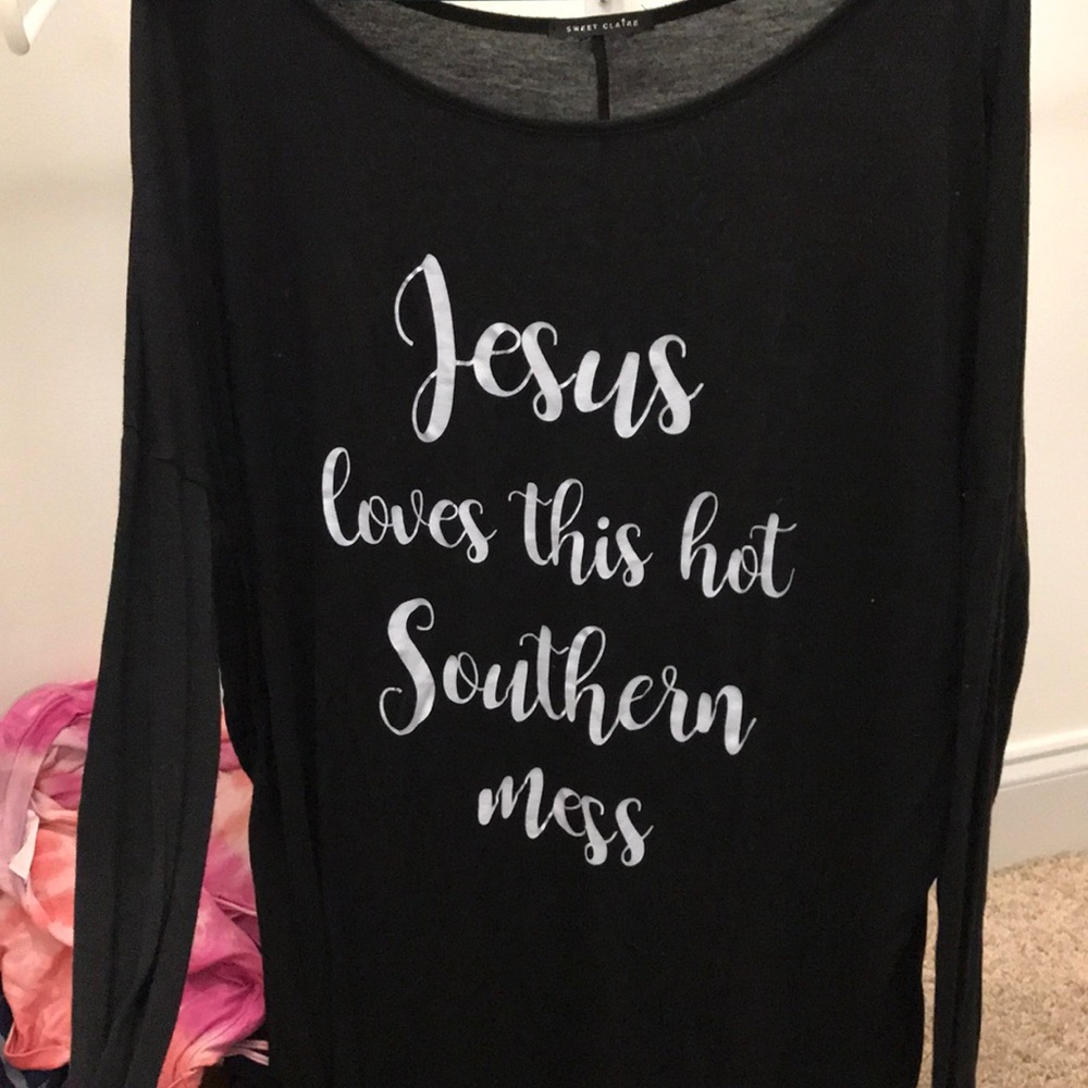 Jesus loves this hot southern mess shirt